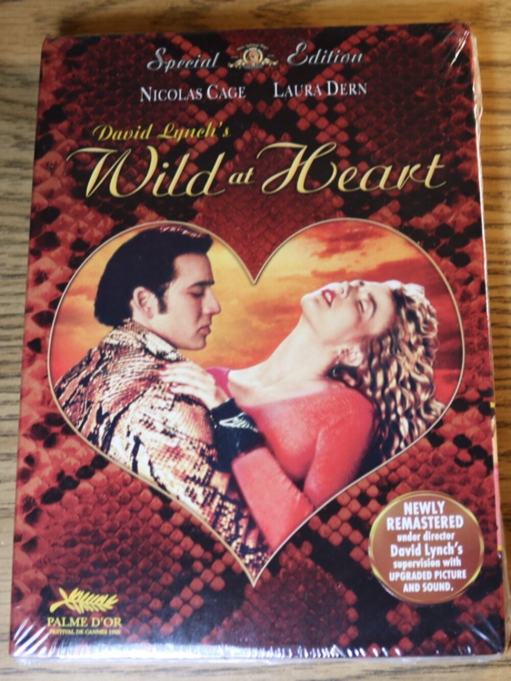 David Lynch's Wild At Heart DVD Special Edition 2004 Nicolas Cage Laura Dern
